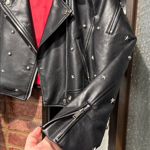 Black Studded Jacket - Picture 3 of 9